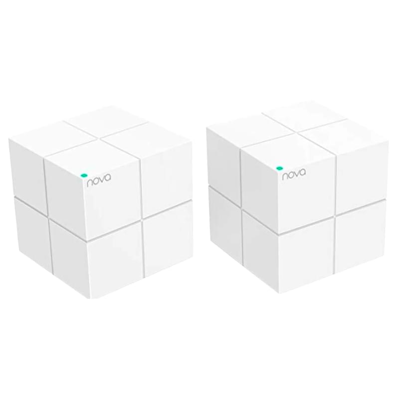 Домашняя MESH Wi-Fi система Tenda MW6 (2-pack), Wi-Fi 5, White - фото #0, Technodom.kz
