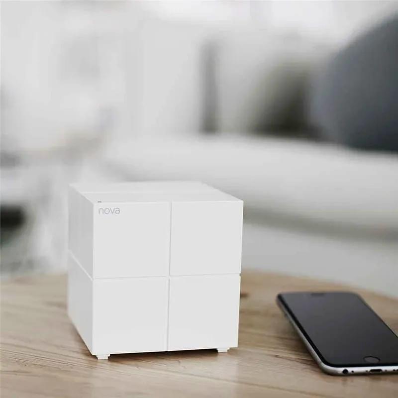 Домашняя MESH Wi-Fi система Tenda MW6 (2-pack), Wi-Fi 5, White - фото #4, Technodom.kz
