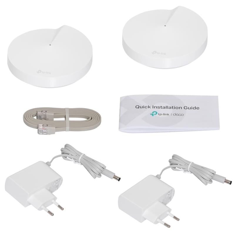 Домашняя Mesh Wi-Fi система, TP-Link Deco M5 Dual Band, 2 порта, 1267 Mbps (Deco M5) - фото #4, Technodom.kz