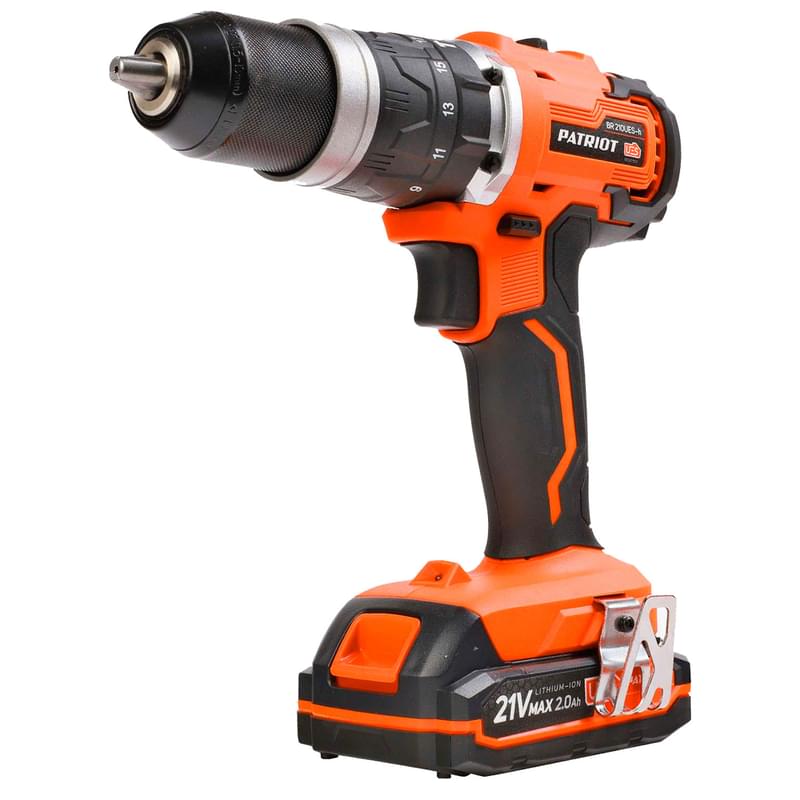 PATRIOT BR 210UES BL,18В, 2*2,0Ач (180301550) аккумуляторлы бұрғы-бұрама шеге бұрағышы - фото #0, Technodom.kz