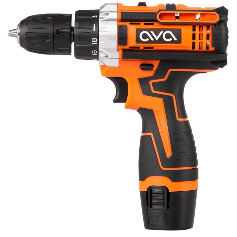 Аккумуляторлы AVA ACD-12V бұрғы-бұрағышы (AVA-ACD-12V) - фото #2, Technodom.kz