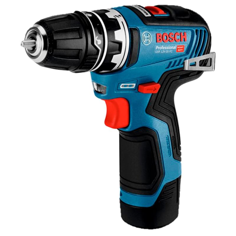 Дрель-шуруповерт Bosch GSR 12V-35 FC Full Set аккумуляторная (06019H3000) - фото #0, Technodom.kz