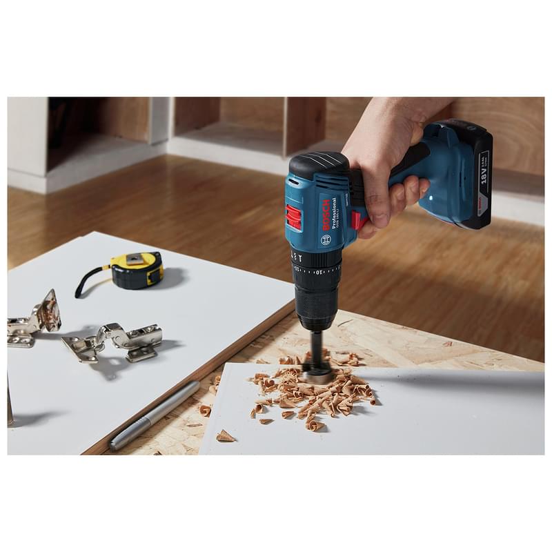 Дрель-шуруповерт Bosch GSR 185-LI аккумуляторная (06019K3001) - фото #9, Technodom.kz