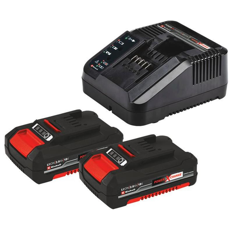 Дрель-шуруповерт Einhell TC-CD 18/35 Li +39, аккумуляторная 2x2,0 Ah АКБ, набор (4513957) - фото #1, Technodom.kz