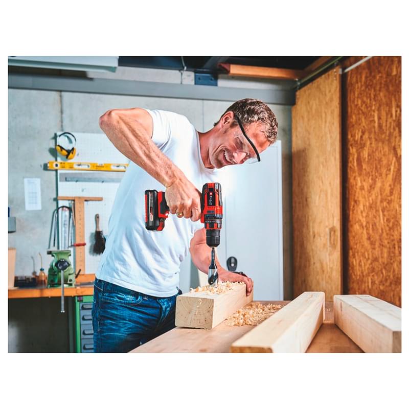 Einhell TC-CD 18/35 Li +39 бұрғы-бұрағышы, аккумуляторлы 2x2,0 Ah АҚБ, жиынтық (4513957) - фото #5, Technodom.kz