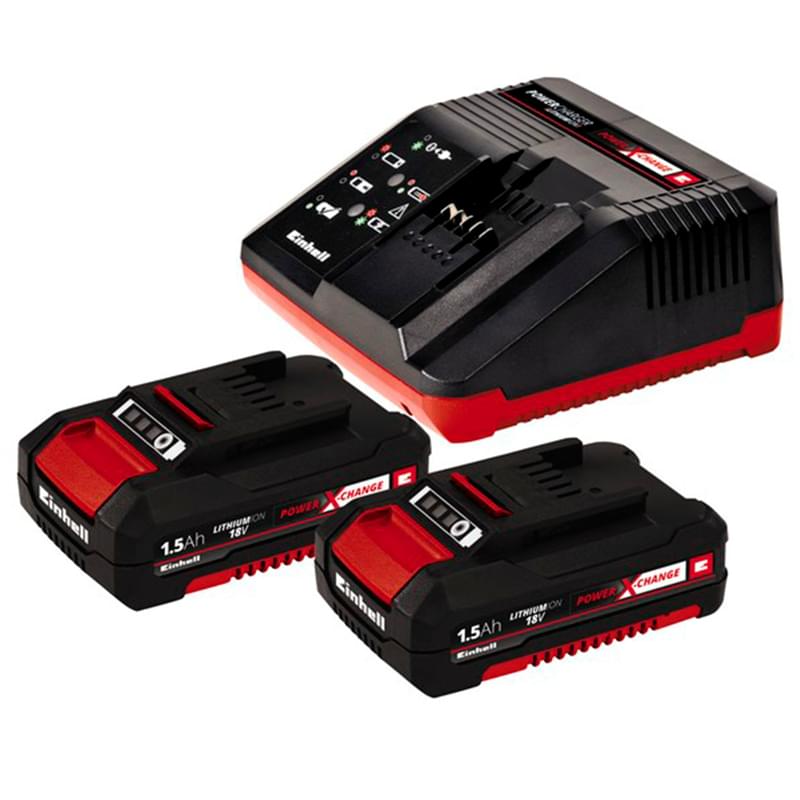 Дрель-шуруповерт Einhell TE-CD 18/2 Li Kit, аккумуляторная 2x1,5 Ah АКБ (4513830) - фото #1, Technodom.kz