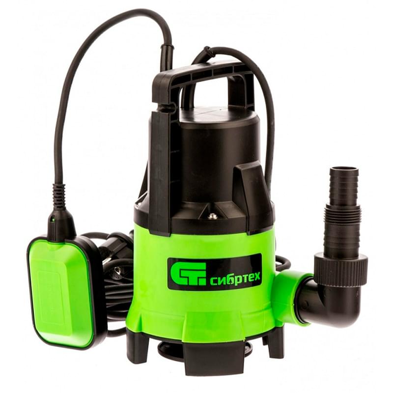 Дренажный насос для грязной воды Сибртех СДН650-35, 650 Вт, напор 8 м, 11000 л/ч (97264M) - фото #0, Technodom.kz