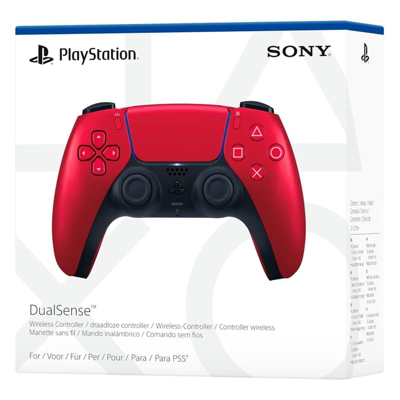 PS5 Sony DualSense Volcanic Red (CFI-ZCT1W VR) сымсыз джойстигі - фото #4, Technodom.kz