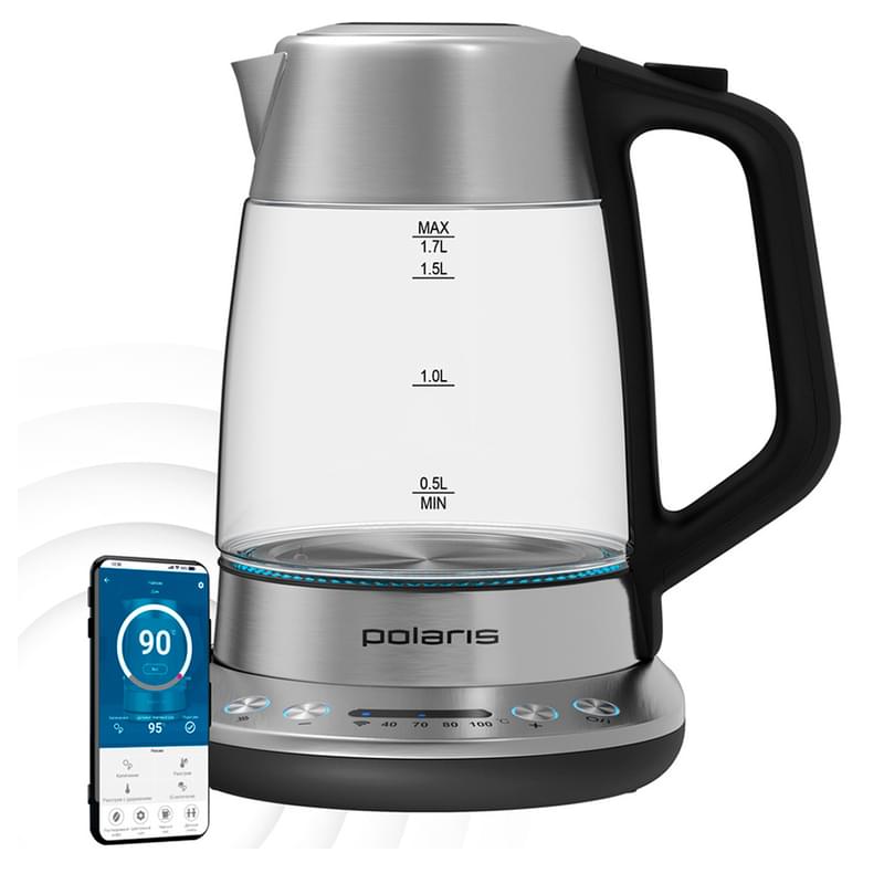 Электрический чайник Polaris PWK-1775CGLD WiFi IQ Home - фото #1, Technodom.kz