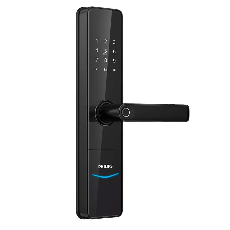 Электронный замок для входных дверей Philips 603е (Black) - фото #1, Technodom.kz