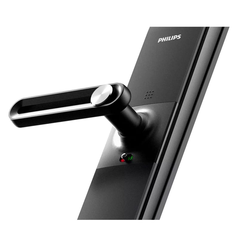 Электронный замок для входных дверей Philips 7100 (Black) - фото #4, Technodom.kz