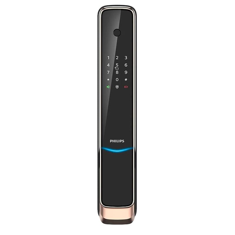 Электронный замок для входных дверей Philips 9300 (Black) - фото #1, Technodom.kz