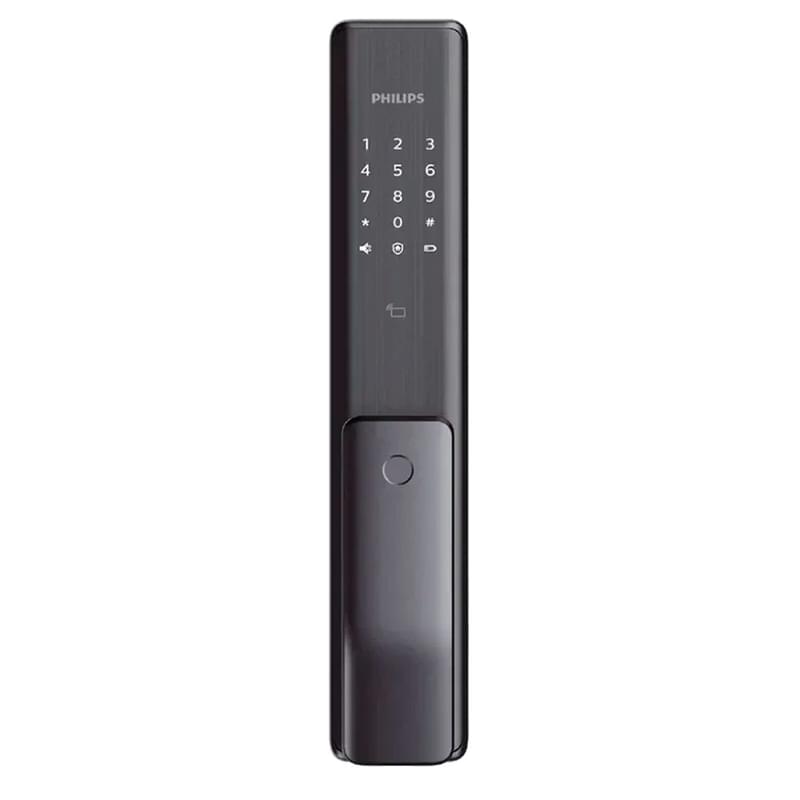 Электронный замок для входных дверей Philips Alpha (Black) - фото #1, Technodom.kz