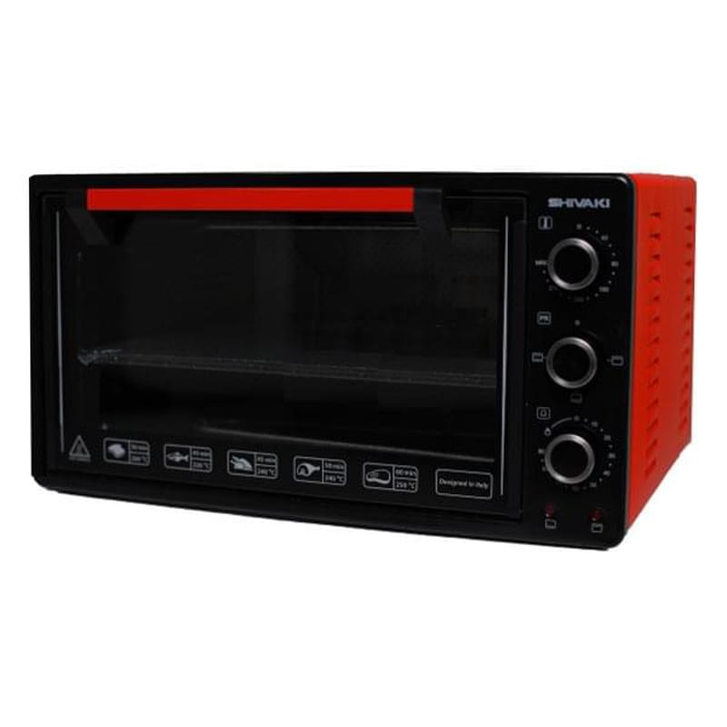 Электропечь SHIVAKI MD 3216 L black-red - фото #0, Technodom.kz