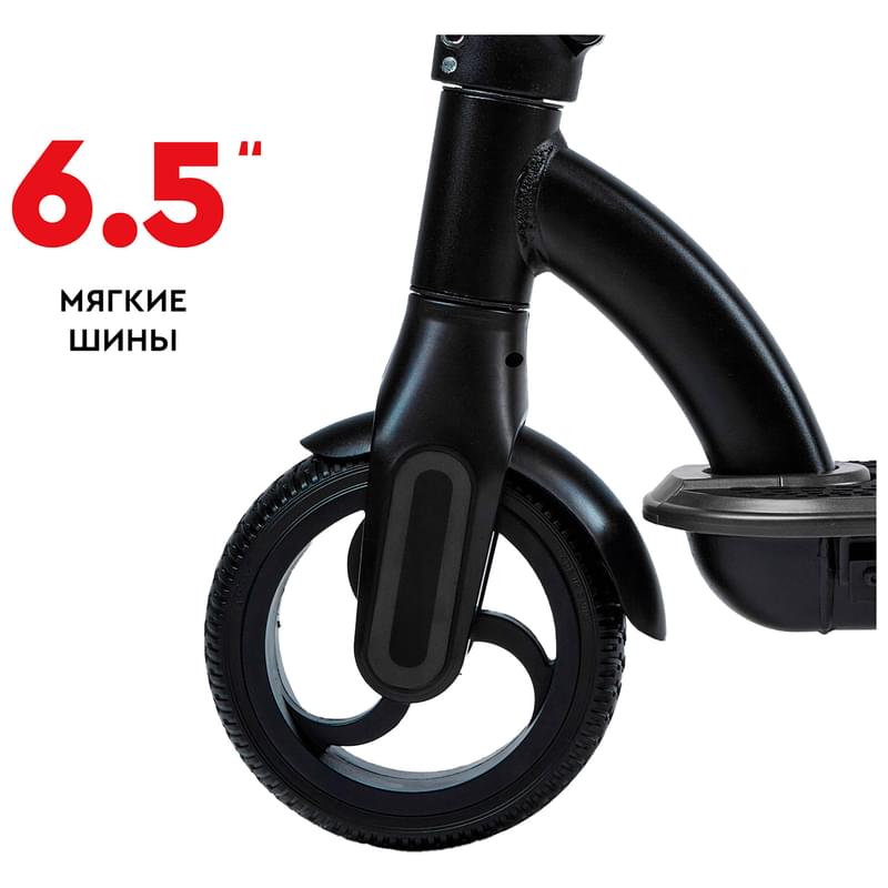 TRIBE BRO BLACK электрлі өздігінен сырғанайтын құрылғысы, 25 км/с, 100кг дейін, 20 км, Қара - фото #5, Technodom.kz