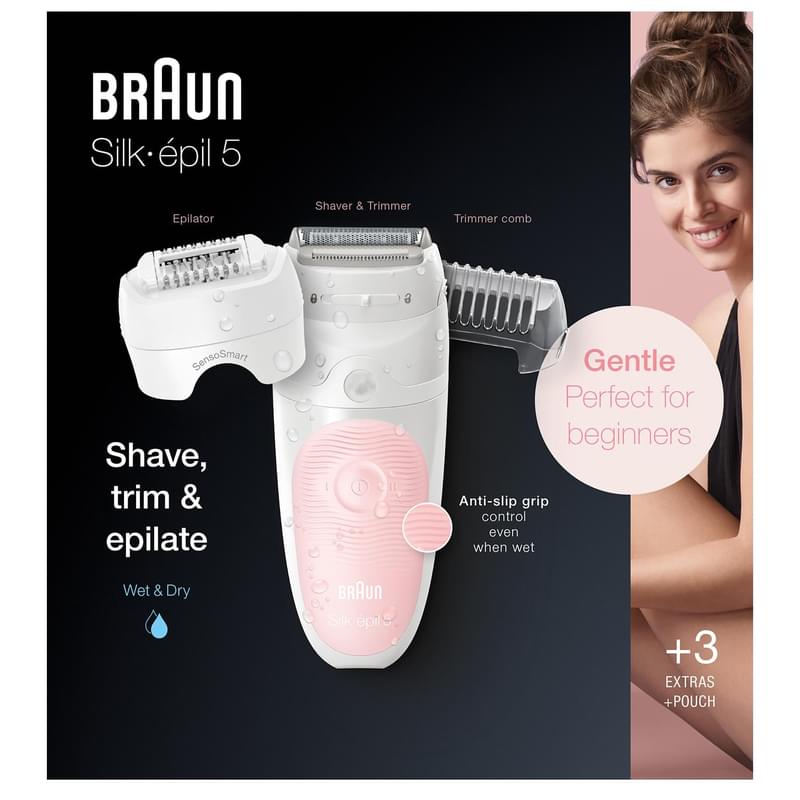 Эпилятор Braun SES-5620 - фото #6, Technodom.kz