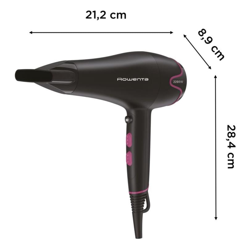 Фен Rowenta MOTION DRY CV-5713	 - фото #5, Technodom.kz