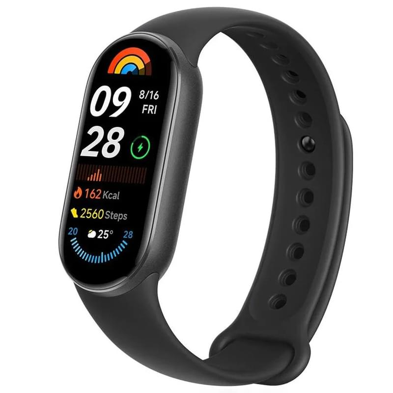 Фитнес браслет, Xiaomi, Mi Smart Band 9, M2345B1/BHR8337GL, Black - фото #0, Technodom.kz
