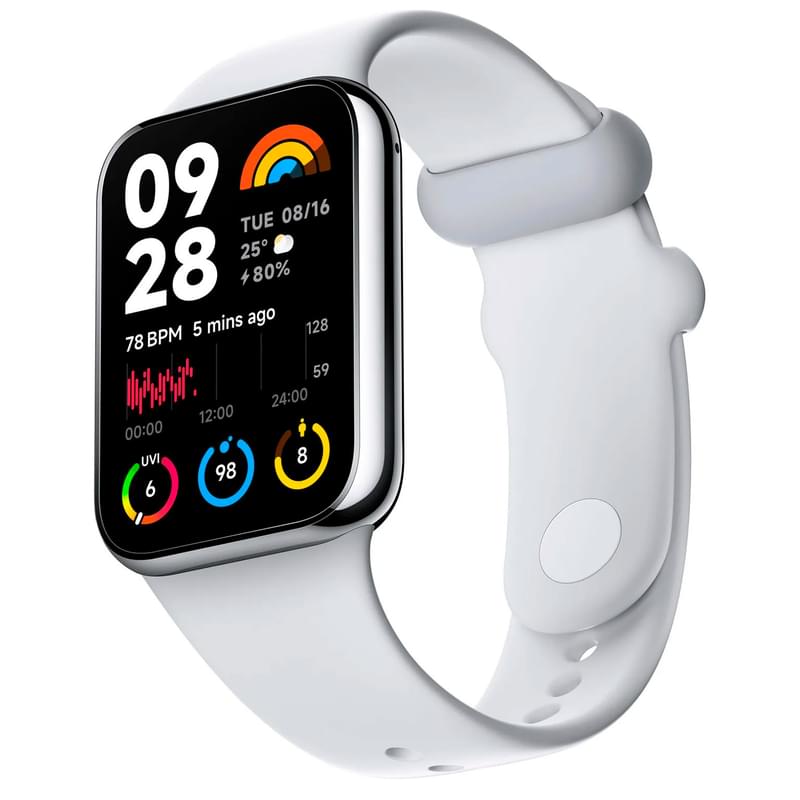 Фитнес-браслет Xiaomi Smart Band 8 Pro Light Grey - фото #1, Technodom.kz