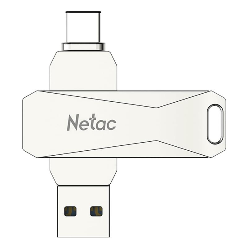 USB 3.0+TypeC 128GB Netac U782C флэш-жинақтаушы - фото #2, Technodom.kz