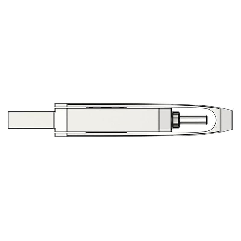 Флеш накопитель USB 3.0+TypeC 128GB Netac U782C - фото #4, Technodom.kz