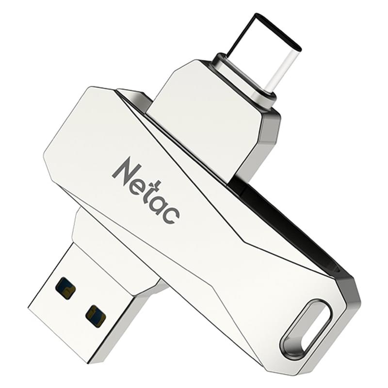 USB 3.0+TypeC 256GB Netac U782C флэш-жинақтаушы - фото #1, Technodom.kz