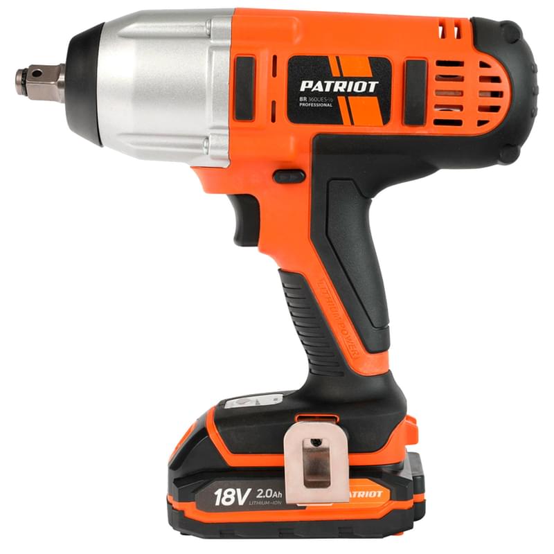 PATRIOT BR 360UES 1/2 UES,18В, 2*2,0 Ач (180301561) аккумуляторлы соқпа сомын бұрағышы - фото #2, Technodom.kz