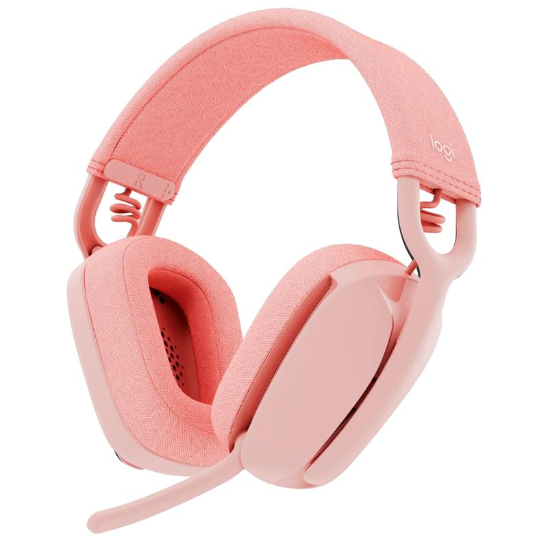 Logitech Zone Vibe 100 Wireless сымсыз гарнитурасы, Rose (981-001224) - фото #0, Technodom.kz