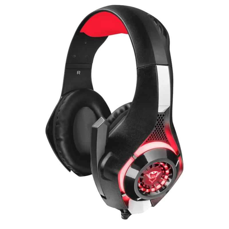 Игровая гарнитура Trust GXT 313 Nero Led, Black (21601) - фото #0, Technodom.kz