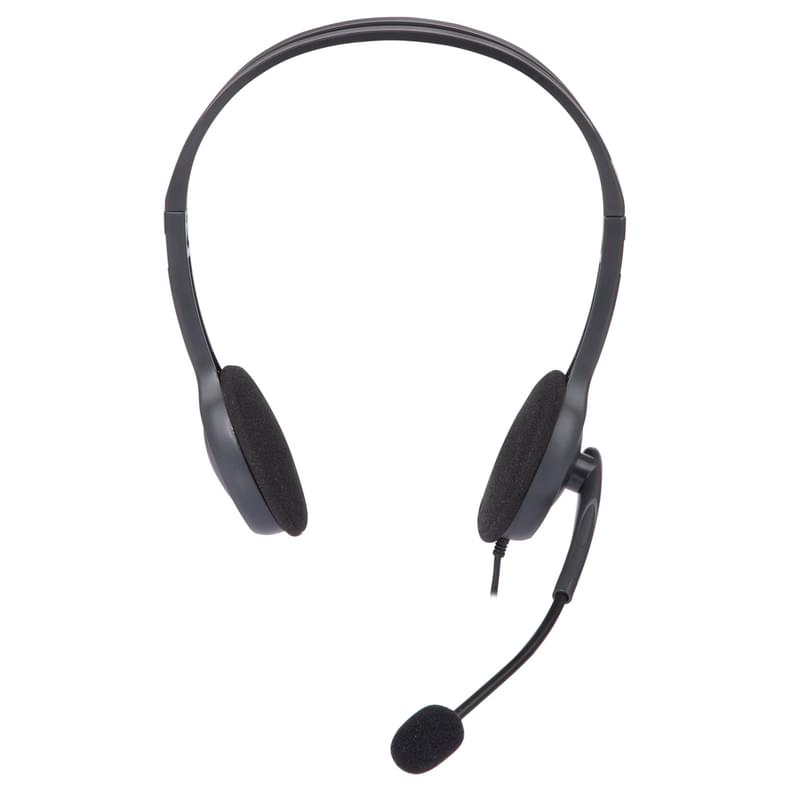 Гарнитура Накладная Logitech H110, Silver, 981-000271 - фото #0, Technodom.kz