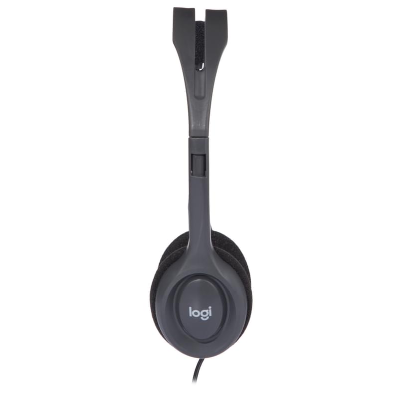 Гарнитура Накладная Logitech H110, Silver, 981-000271 - фото #3, Technodom.kz