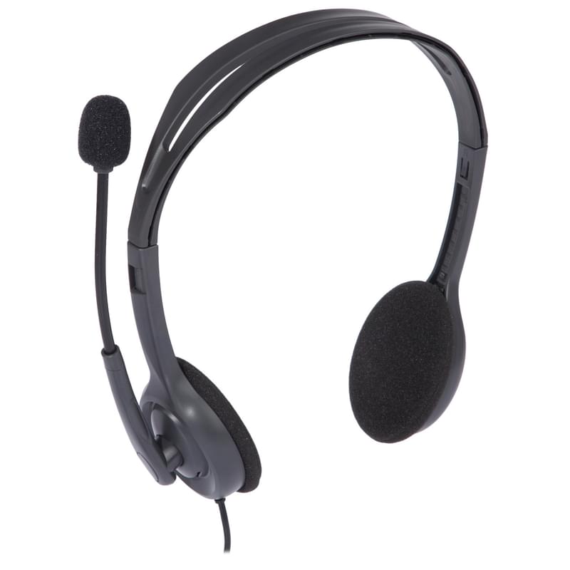 Гарнитура Накладная Logitech H110, Silver, 981-000271 - фото #4, Technodom.kz