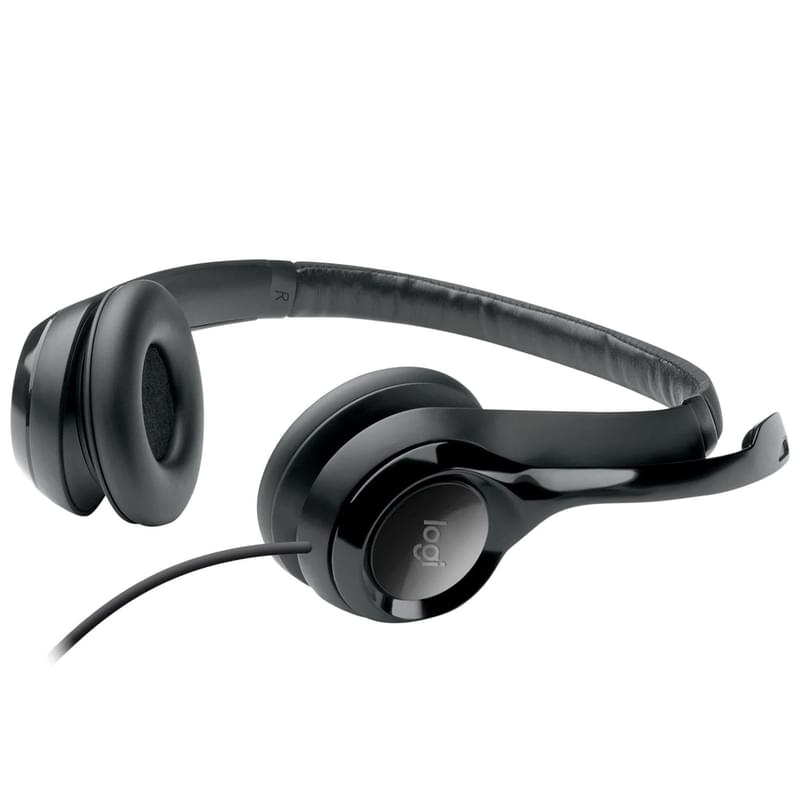 Гарнитура Накладная Logitech H390 USB , Black, 981-000406 - фото #1, Technodom.kz