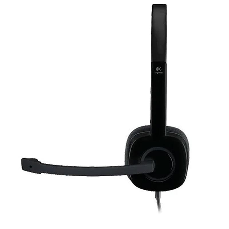 Гарнитура Накладная Logitech  H151, Black - фото #1, Technodom.kz