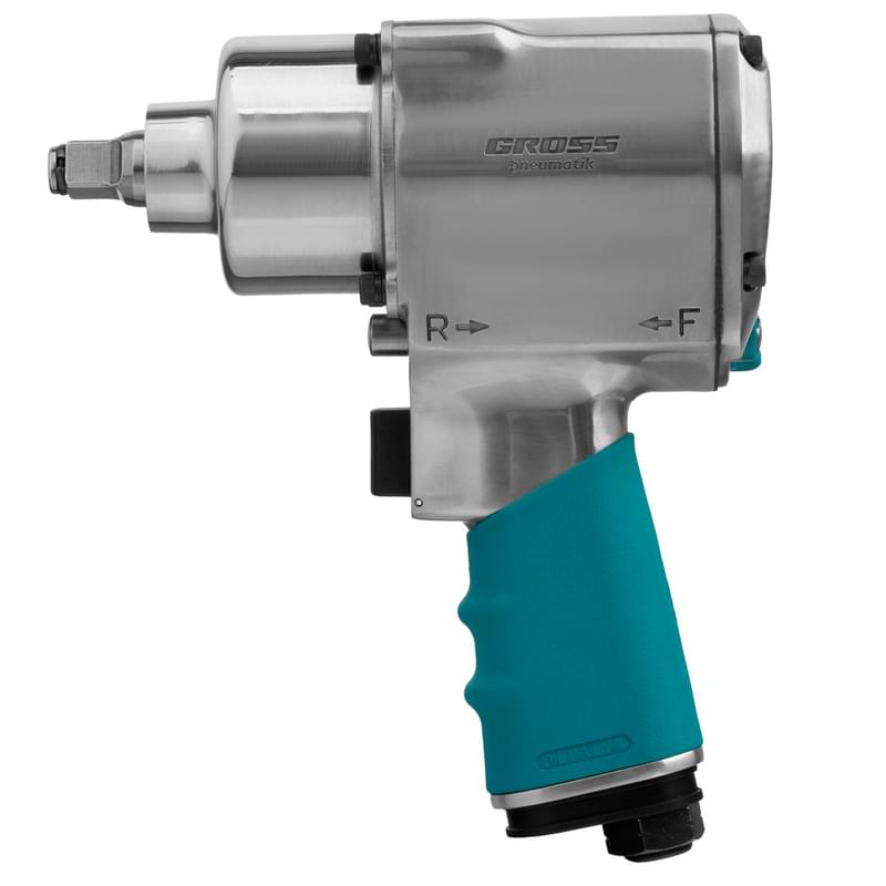 Пневматикалық соқпа Gross G1260 сомын бұрағышы, 1/2",Twin Hammer, 813Нм, 7000 айн/мин (57441M) - фото #2, Technodom.kz