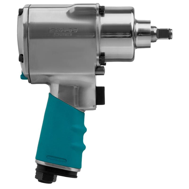 Пневматикалық соқпа Gross G1260 сомын бұрағышы, 1/2",Twin Hammer, 813Нм, 7000 айн/мин (57441M) - фото #3, Technodom.kz