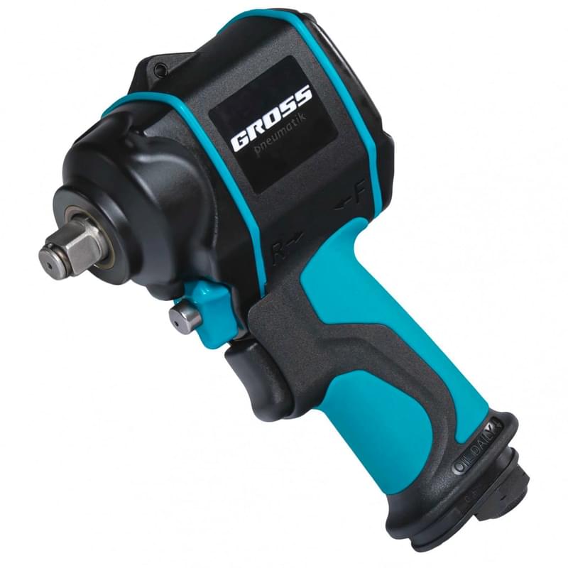 Пневматикалық соқпа Gross G985 сомын бұрағышы, 1/2",Twin Hammer, 610 Нм, 9000 айн/мин (57440M) - фото #0, Technodom.kz