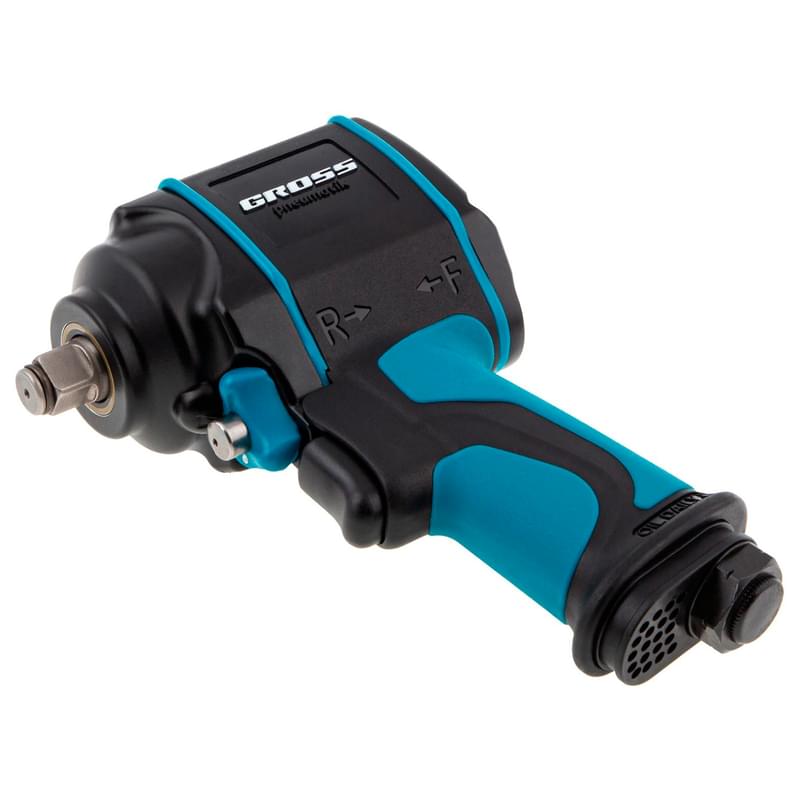 Пневматикалық соқпа Gross G985 сомын бұрағышы, 1/2",Twin Hammer, 610 Нм, 9000 айн/мин (57440M) - фото #1, Technodom.kz