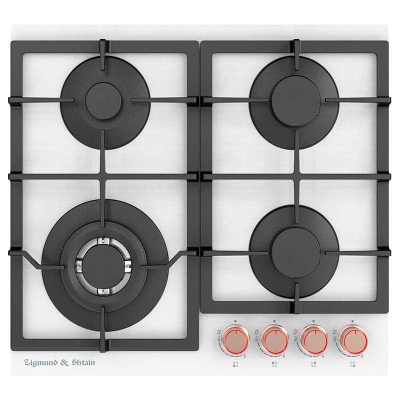 Газовая варочная панель Zigmund&Shtain MN-199.61W - фото #0, Technodom.kz Газовая варочная панель Zigmund&Shtain MN-199.61W - фото #0, Technodom.kz