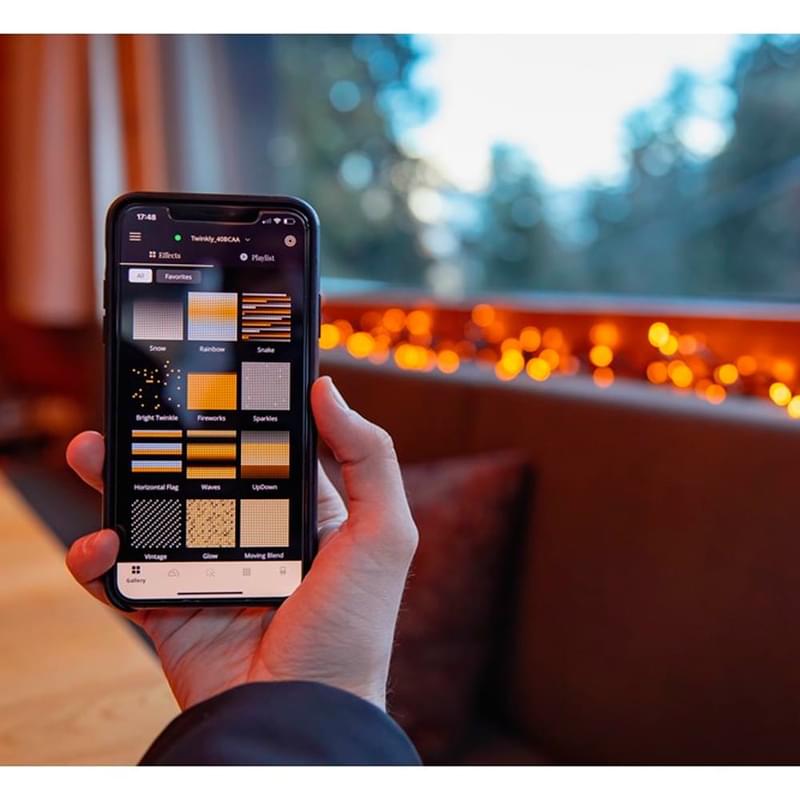 Гирлянда Twinkly Cluster AWW 400 TWC400GOP-BEU - фото #4, Technodom.kz