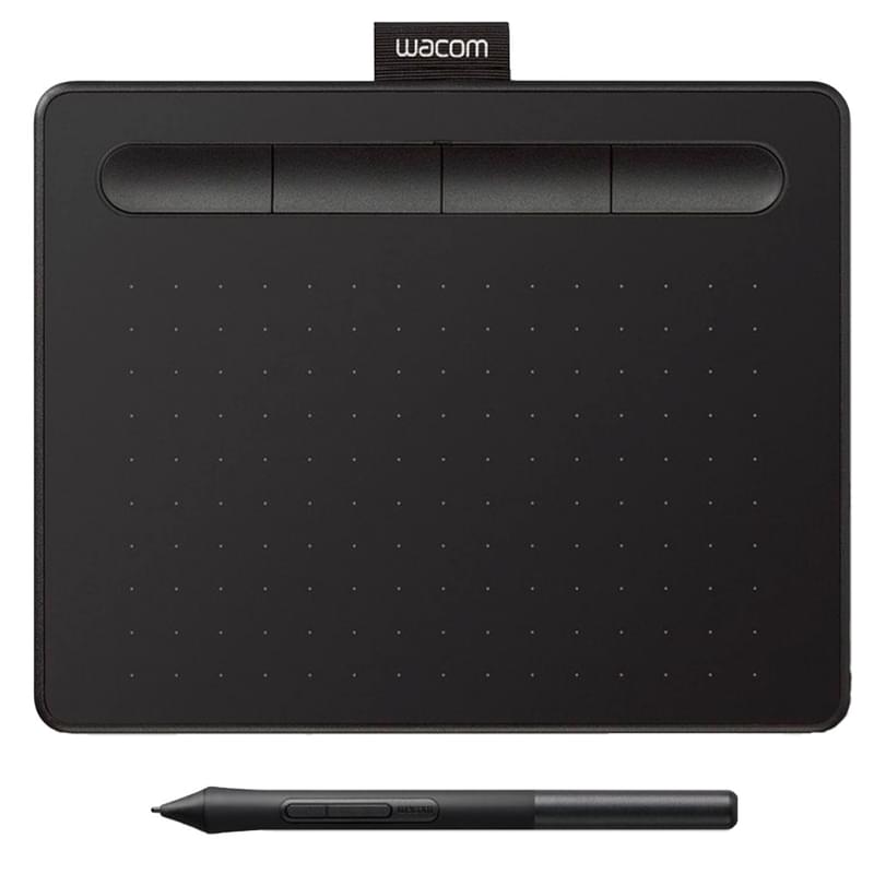 Графический планшет Wacom Intuos S, Black (CTL-4100K-N) - фото #0, Technodom.kz
