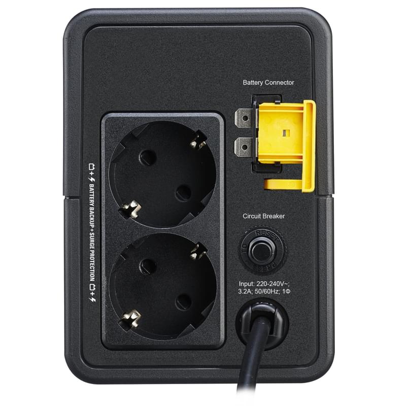 ИБП APC, 700VA/360W, APCRBC110, 2 Schuko, AVR, Black (BVX700LI-GR) - фото #2, Technodom.kz
