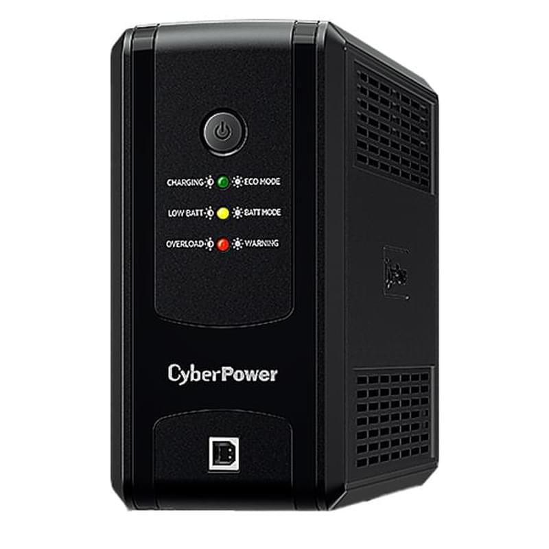 ИБП CyberPower, 650VA/390W, AVR:165-290В, 3 Schuko, Black (UT650EG) - фото #0, Technodom.kz