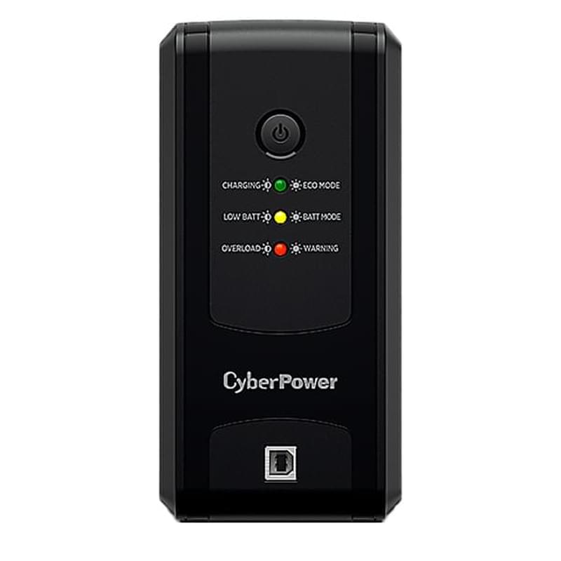 ИБП CyberPower, 650VA/390W, AVR:165-290В, 3 Schuko, Black (UT650EG) - фото #1, Technodom.kz