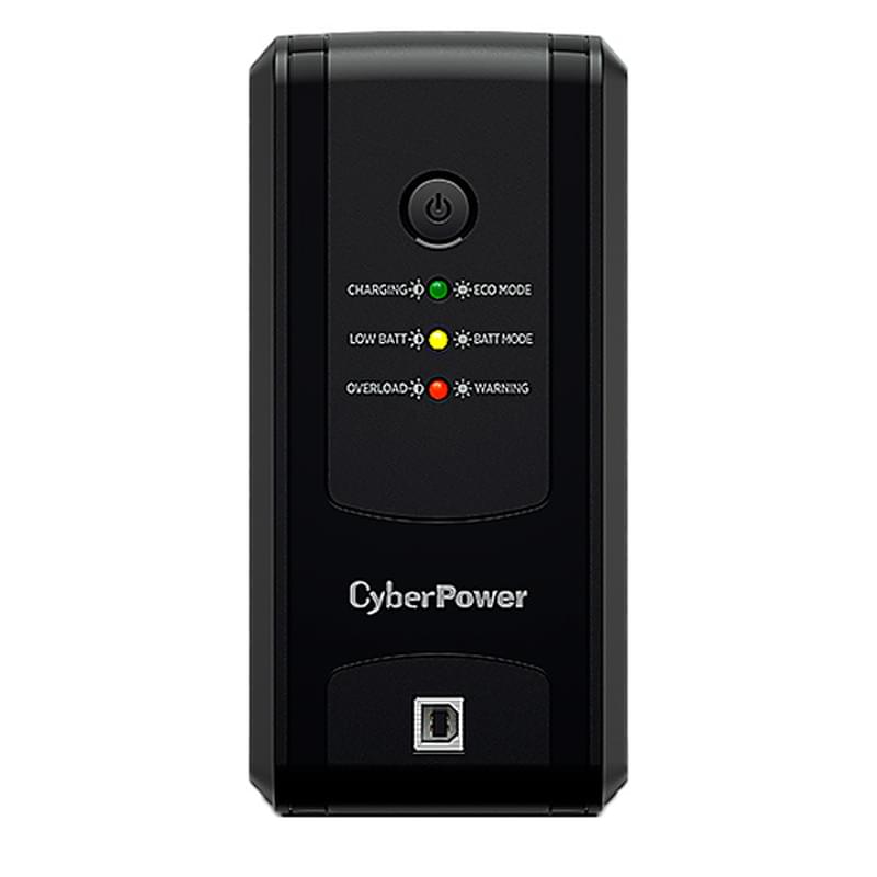 ИБП CyberPower, 850VA/480W, AVR:165-290В, 3 Schuko, Black (UT850EG) - фото #1, Technodom.kz