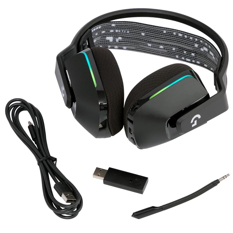 Игровая гарнитура Logitech G733 LightSpeed, Black (981-000864) - фото #0, Technodom.kz