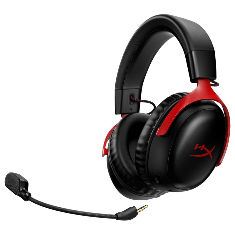 HyperX Cloud III, Black/Red сымсыз ойын гарнитурасы (77Z46AA) - фото #1, Technodom.kz