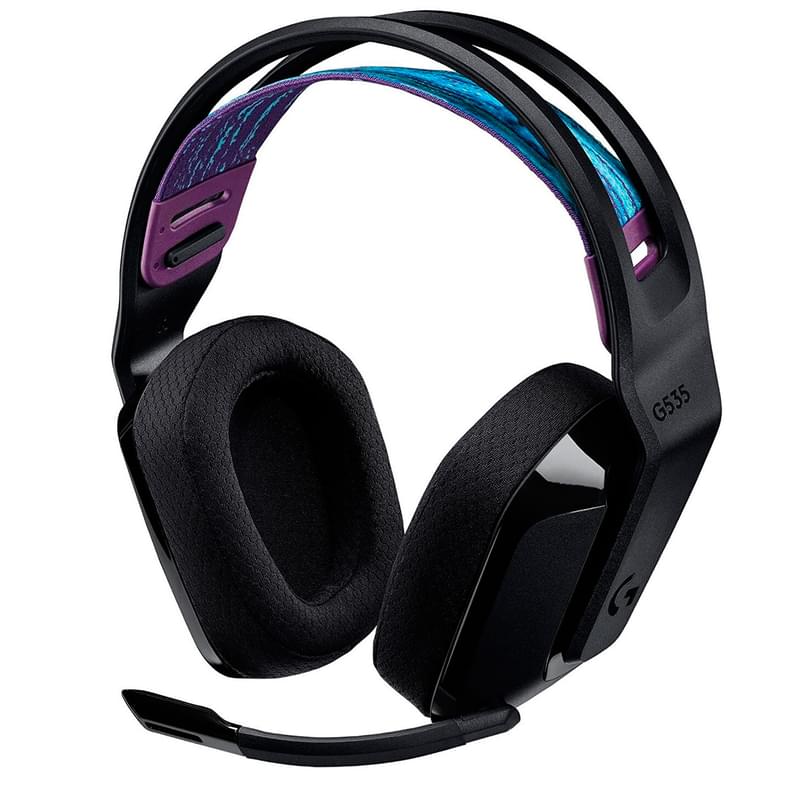 Игровая гарнитура беспроводная Logitech G535 LightSpeed, Black (981-000972) - фото #0, Technodom.kz