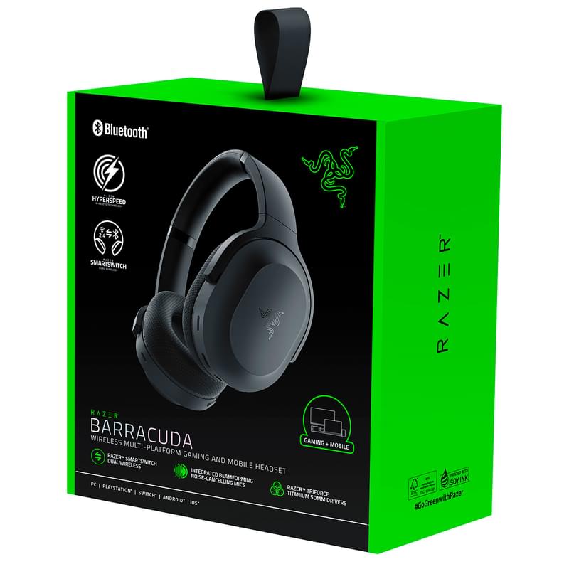 Игровая гарнитура беспроводная Razer Barracuda (RZ04-03790100-R3M1) - фото #6, Technodom.kz