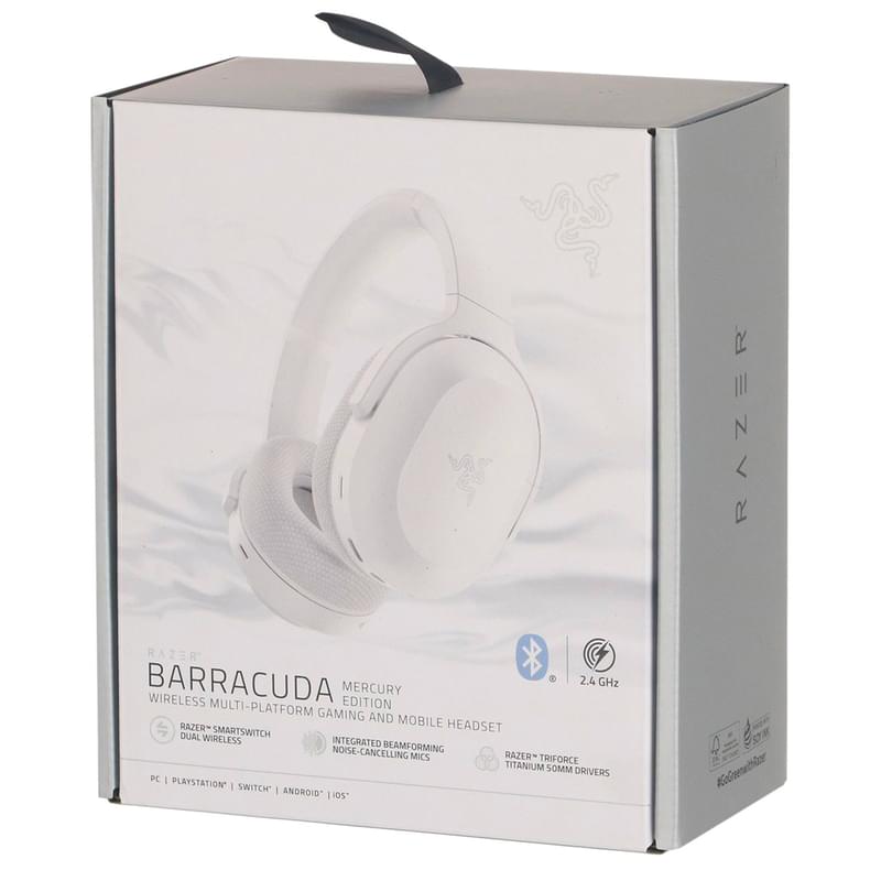 Razer Barracuda, White сымсыз ойын гарнитурасы (RZ04-03790200-R3M1) - фото #3, Technodom.kz